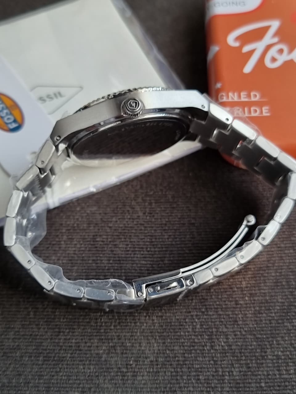 Fossil Women's Scarlette Quartz Stainless Steel Three-Hand Watch, Color: Silver (Model: ES5300)