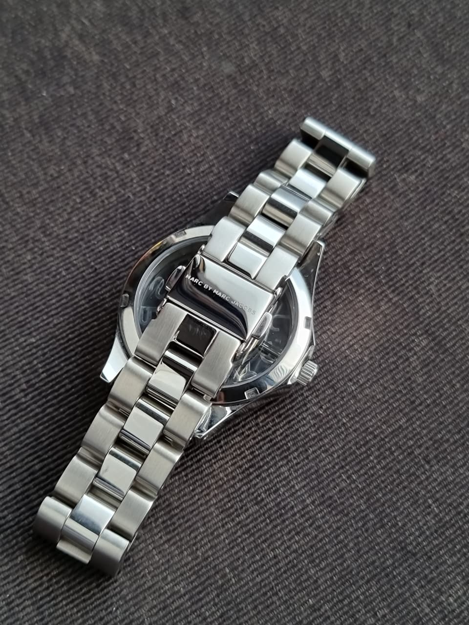 Marc By Marc Jacobs Henry Women's SS Silver Dial Skeleton MBM3337 Watch