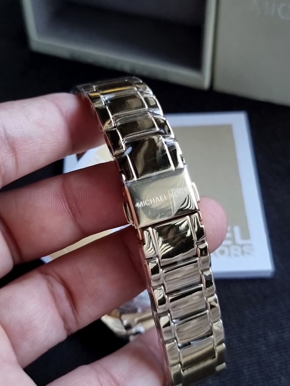 Michael Kors Kaycie Women's Watch, Stainless Steel and Pavé Crystal Bracelet Watch for Women