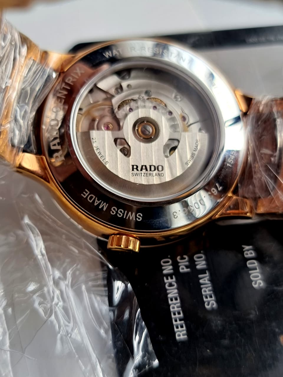 Rado Centrix Diamonds Automatic Men's Watch- R30036762