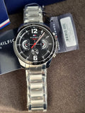 Tommy Hilfiger Men’s Quartz Stainless Steel Black Dial 46mm Watch 1791472