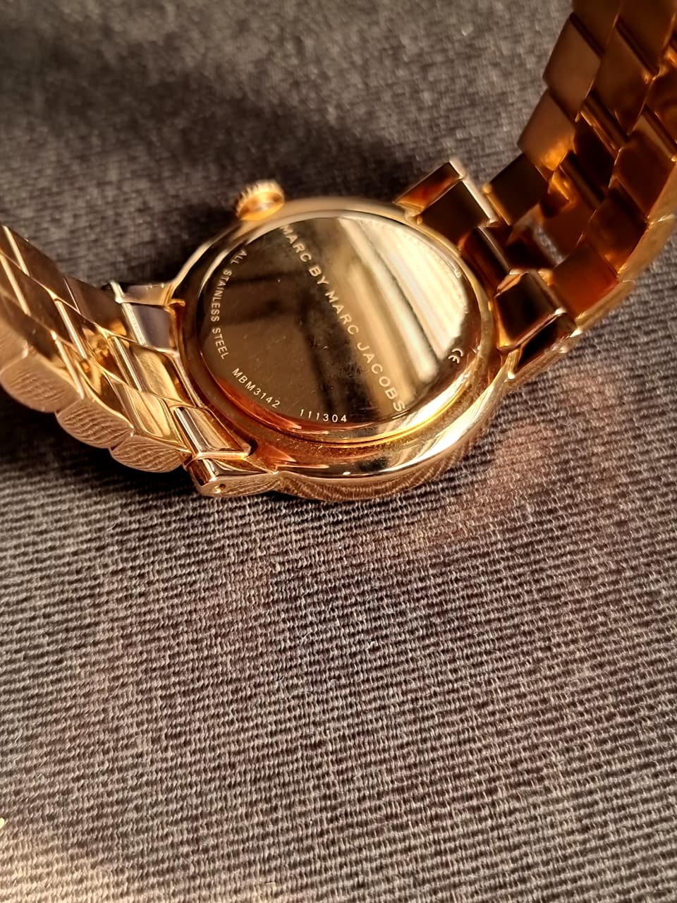 Marc Jacobs MBM3142 Ladies Blade Rose Gold Watch