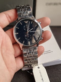 Emporio Armani Men’s Quartz Stainless Steel Blue Dial 43mm Watch AR1648 (WITHOUT TAG)