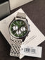 EMPORIO ARMANI Chronograph Quartz Diamond Green Dial Men's Watch Item No. AR11581