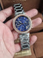 Michael Kors Women’s Analog Stainless Steel Blue Dial 39mm Watch MK6141