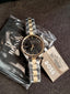 Hugo Boss Sage Womens Silver Stainless Steel Quartz Black Dial Two-Tone Stainless Steel 1502730