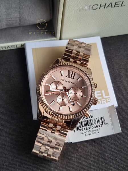 Michael Kors Mens Quartz Watch, Analog Display and Stainless  display picture 1