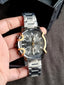 DIESEL Griffed Chronograph Quartz Grey Dial Men's Watch Item No. DZ4668