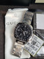 GUCCI Interlocking G Chronograph Quartz Black Dial Men's Watch Item No. YA142316