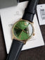 Emporio Armani Watch for Men, Quartz Three Hand Date Movement and 42mm Case Size with Leather Strap