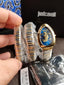 JUST CAVALLI Signature Snake Quartz Blue Dial Women's Watch SKU: JC1L228M007