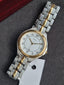 Yema Two Tone Ladies Watch 35mm Dial Quartz Watch