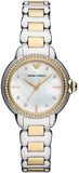 Emporio Armani Three-Hand Two-Tone Stainless Steel Watch