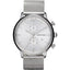 Emporio Armani Men’s Chronograph Quartz Stainless Steel Silver Dial 38mm Watch AR0390