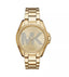 Michael Kors Women’s Quartz Stainless Steel Gold Dial 43mm Watch MK6555