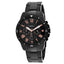 Fossil Men’s Chronograph Quartz Stainless Steel Black Dial 44mm Watch FS5374