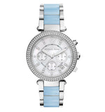 Michael Kors Women’s Quartz Stainless Steel Mother of Pearl Dial 39mm Watch MK6138