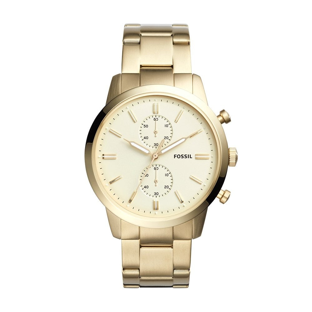 Fossil Men’s Chronograph Quartz Stainless Steel Plain Back Marketing Sample  FS5348