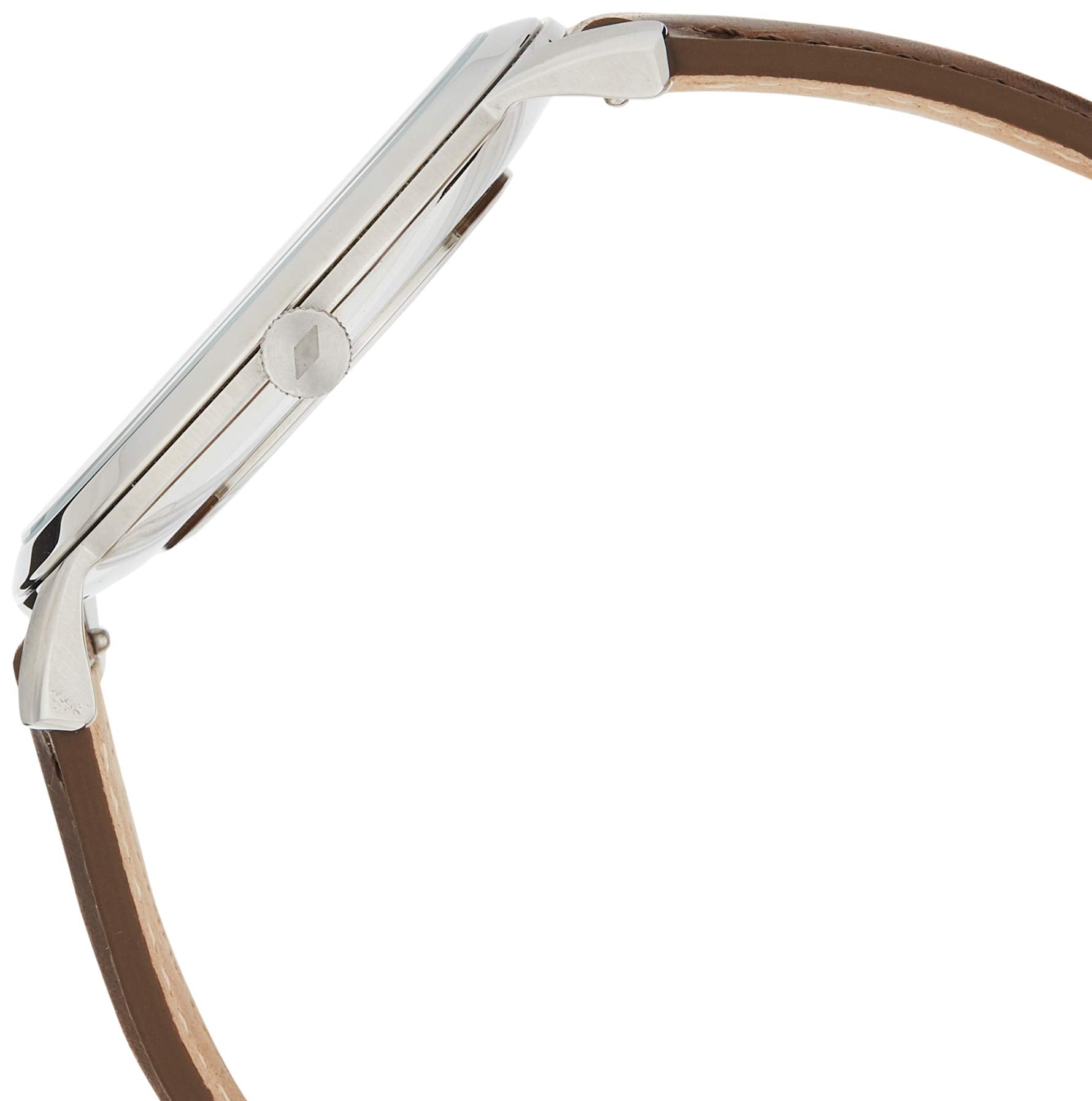 Fossil Men's FS5306 The Minimalist Three-Hand Brown Leather Watch