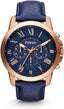 Fossil Men's Grant Stainless Steel Quartz Chronograph Watch FS4835