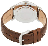 Fossil Men's FS5306 The Minimalist Three-Hand Brown Leather Watch