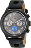 Tommy Hilfiger Men’s Quartz Leather Strap Grey Dial 46mm Watch 1791051