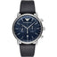 EMPORIO ARMANI Aviator Chronograph Quartz Blue Dial Men's Watch AR11105