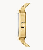 Multifunction Gold-Tone Stainless Steel Watch