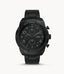Fossil Men’s Chronograph Quartz Stainless Steel Black Dial 50mm Watch FS5712