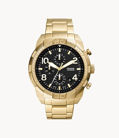 Bronson Chronograph Gold-Tone Stainless Steel Watch