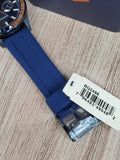 Fossil Bannon Multifunction Blue Silicone Watch BQ2498