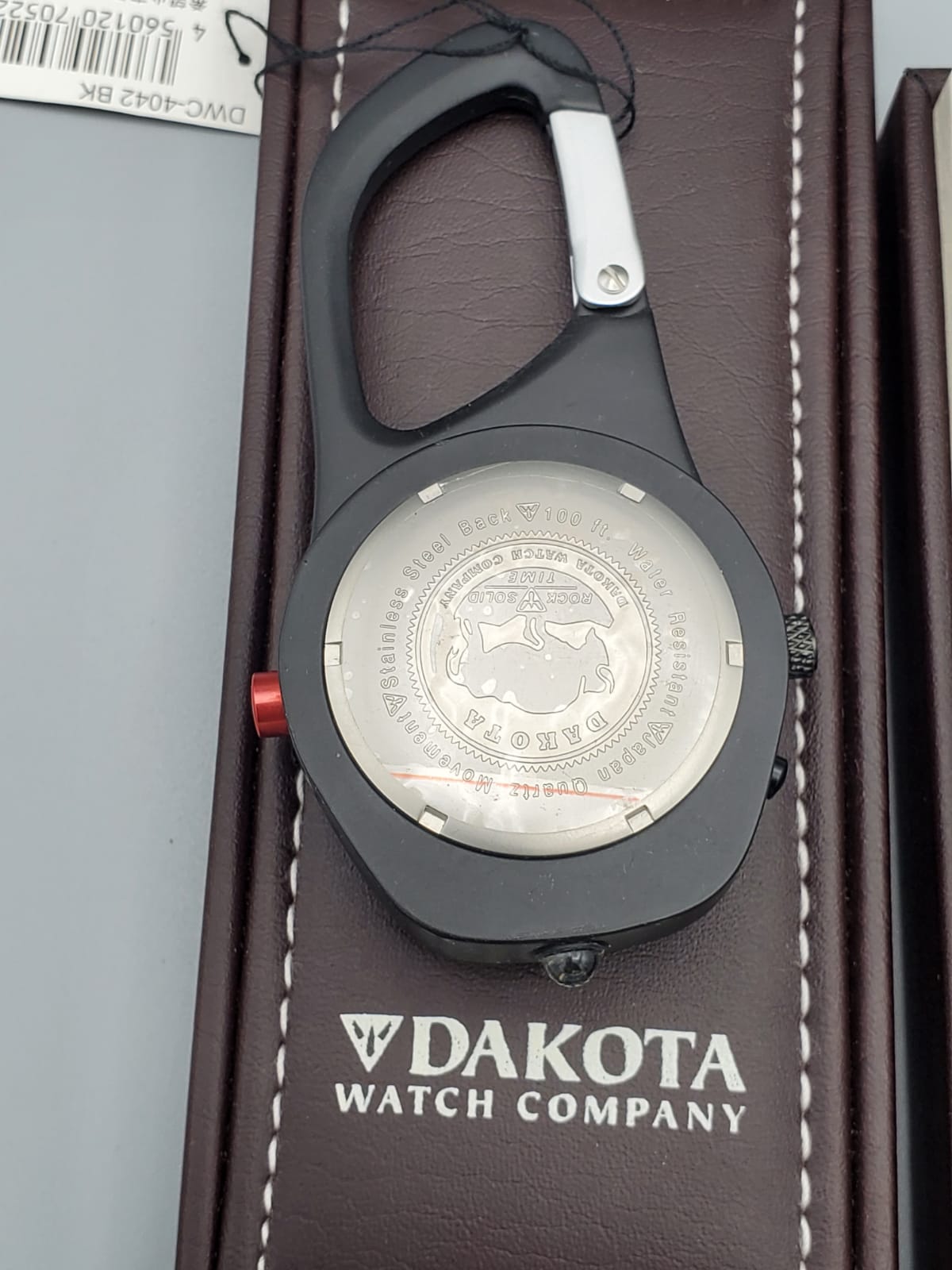 Dakota Miniclip Military Pocket Watch