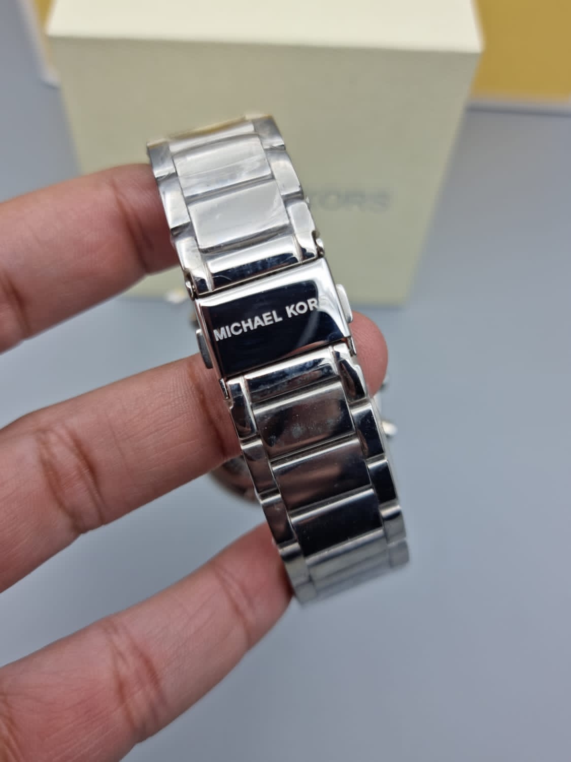 MICHAEL KORS Parker Chronograph Navy Dial Ladies Watch MK6117