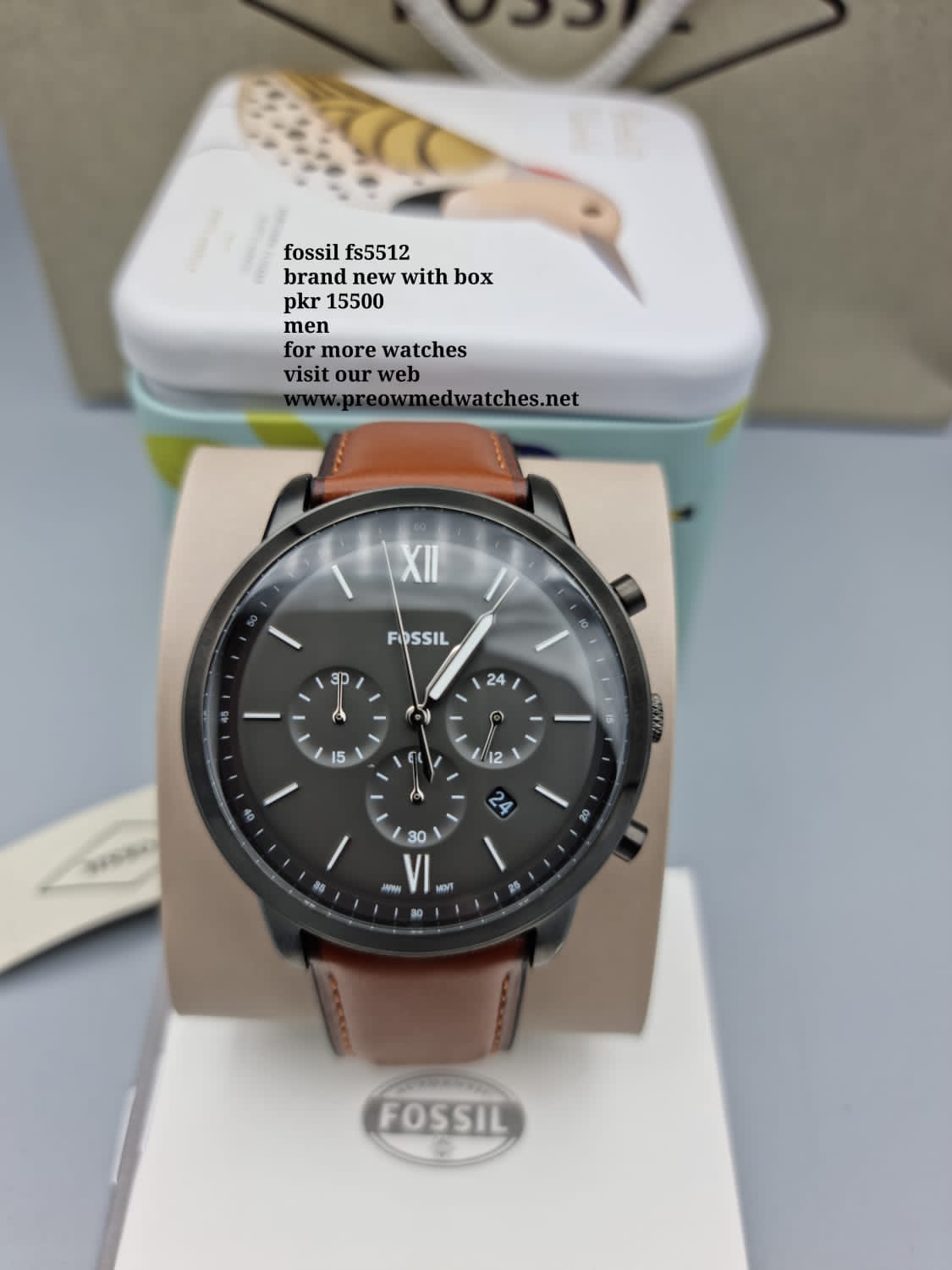 Fossil Neutra Chronograph FS5512 Men's Watch