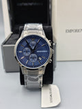 EMPORIO ARMANI Armani Renato Chronograph Quartz Blue Dial Men's Watch AR11215
