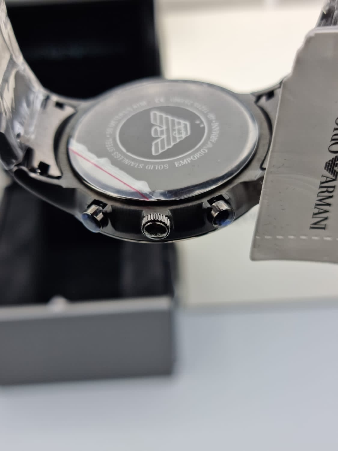 EMPORIO ARMANI Armani Renato Chronograph Quartz Blue Dial Men's Watch AR11215