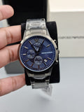EMPORIO ARMANI Armani Renato Chronograph Quartz Blue Dial Men's Watch AR11215