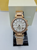 Michael Kors Women’s Quartz Stainless Steel Mother of pearl Dial 39mm Watch MK5491