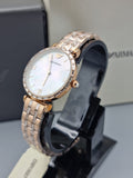 Emporio Armani Women’s Analog Stainless Steel Mother of Pearl Dial 32mm Watch AR11294