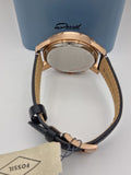 Fossil Grant Sport Chronograph Blue Leather Watch FS5237