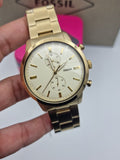 Fossil Men’s Chronograph Quartz Stainless Steel Plain Back Marketing Sample  FS5348