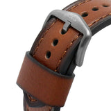 Fossil 44 mm Bronson Chronograph Leather Watch - FS5855
