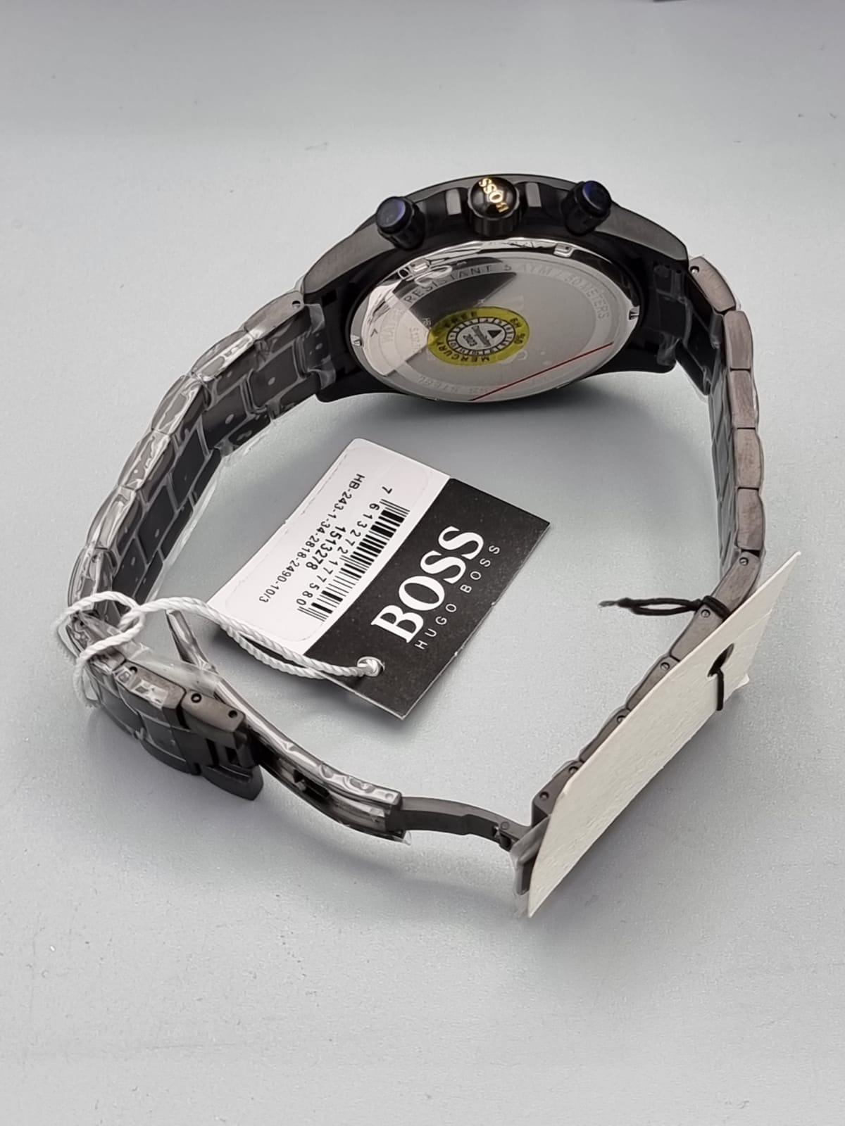 HUGO BOSS Ikon Chronograph Black Enamel Dial Men's Watch 1513278