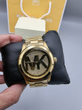MICHAEL KORS Runway Black Dial Crystal Ladies Watch MK5706