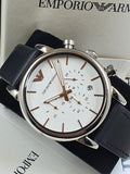 Emporio Armani Analog White Dial Men's Watch-AR2075
