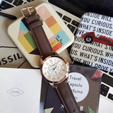 Fossil Analog Silver Dial Men's Watch-FS4991