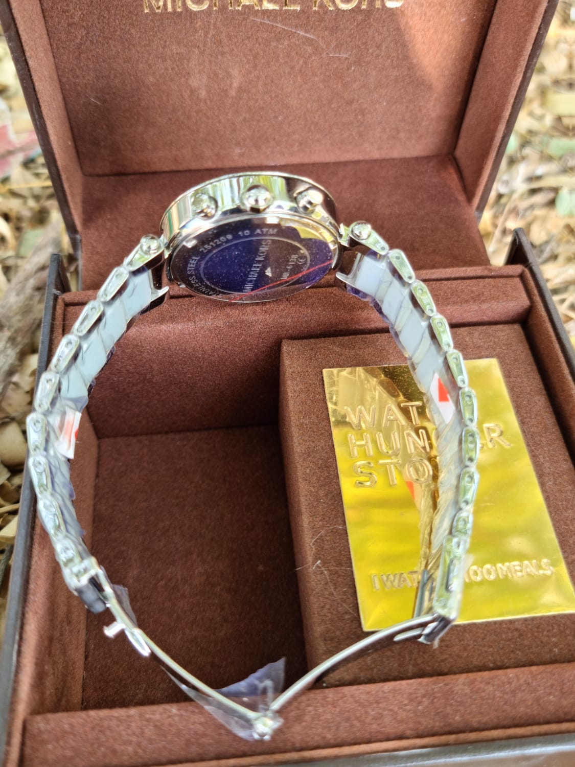 Michael Kors Women’s Quartz Stainless Steel Mother of Pearl Dial 39mm Watch MK6138