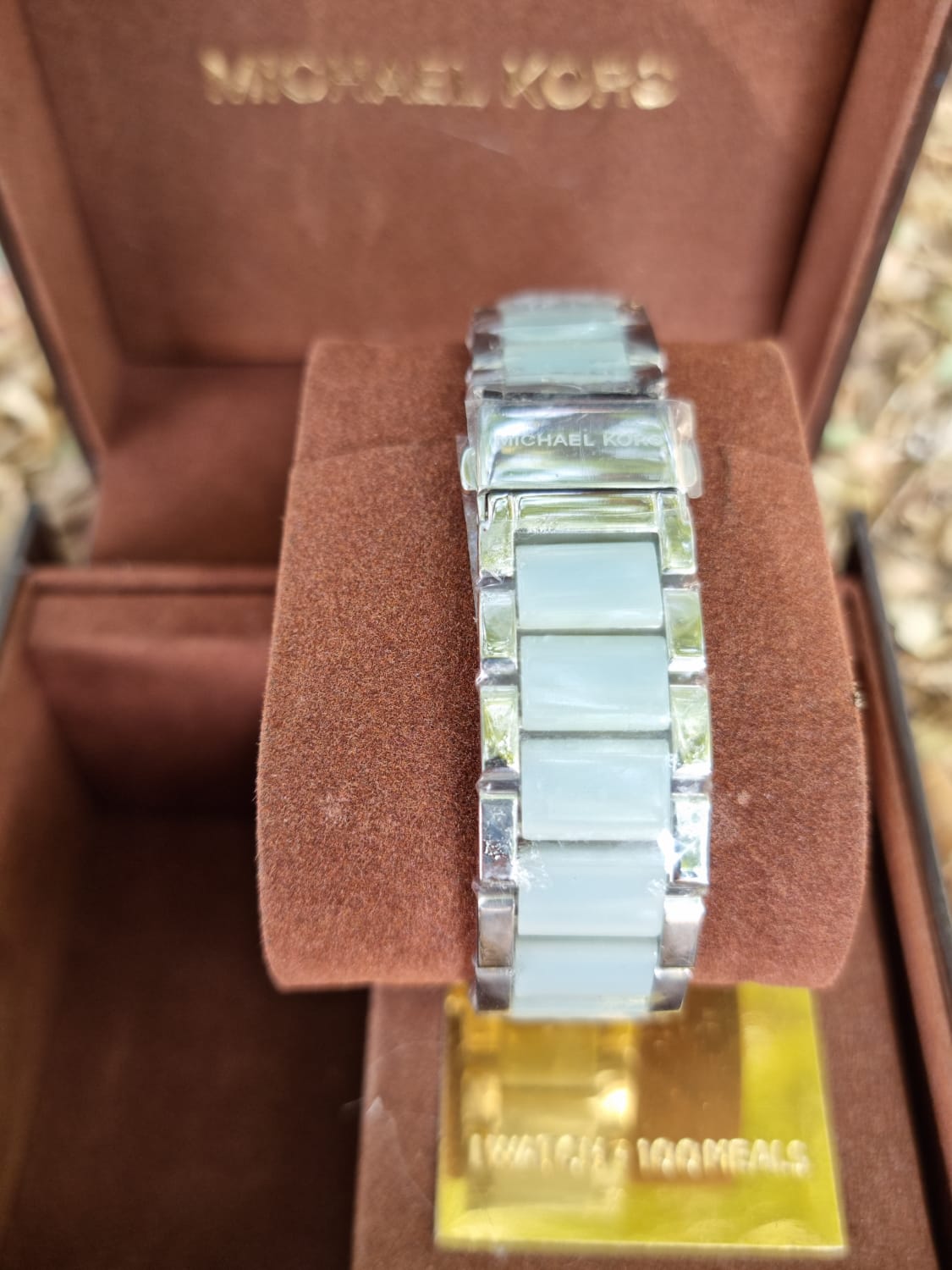 Michael Kors Women’s Quartz Stainless Steel Mother of Pearl Dial 39mm Watch MK6138