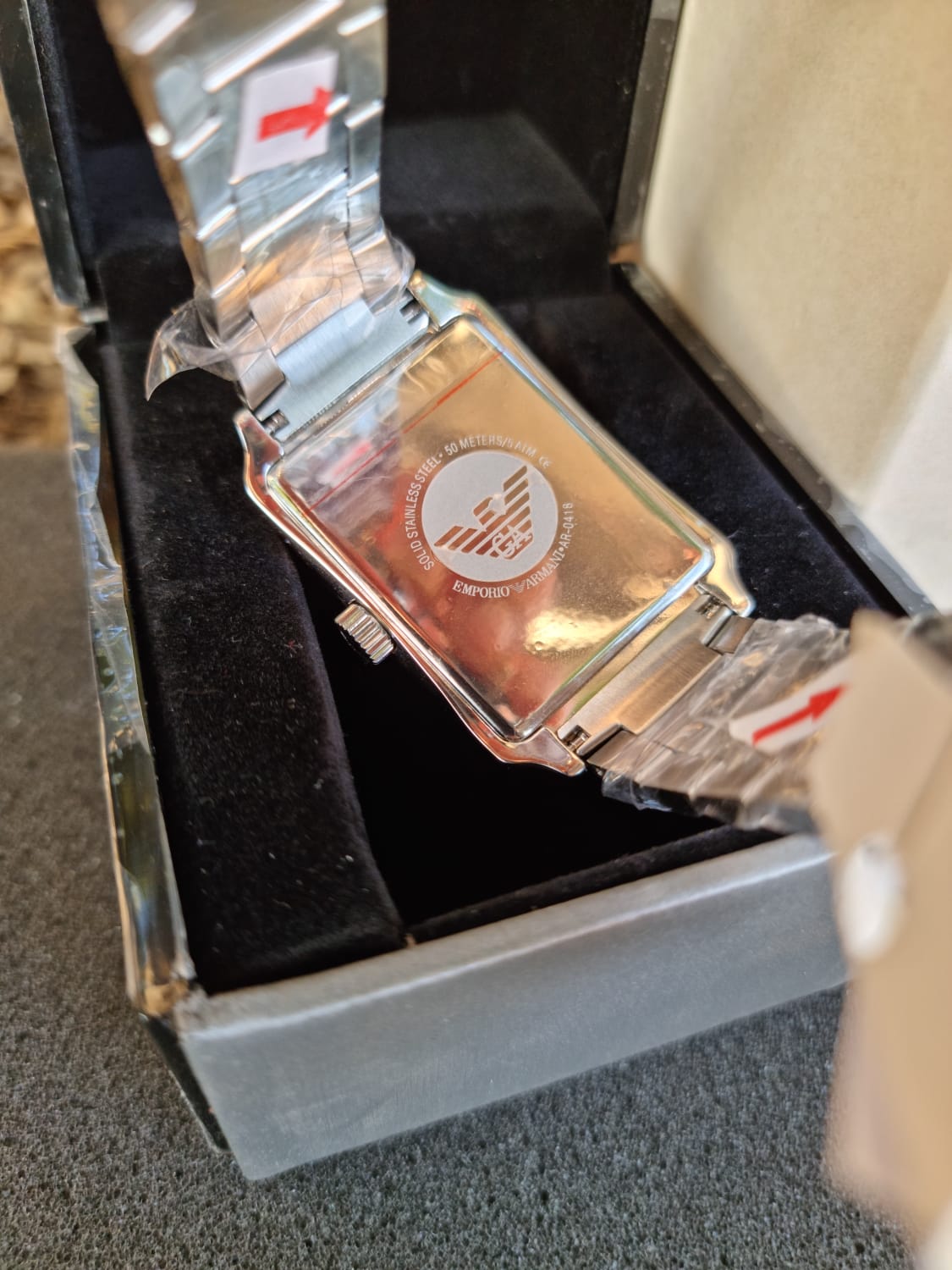 Emporio Armani Classic Mens Watch AR0418 Wrist Watch