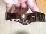 Michael Kors Women’s Quartz Stainless Steel Rose Gold Dial 40mm Watch MK3418